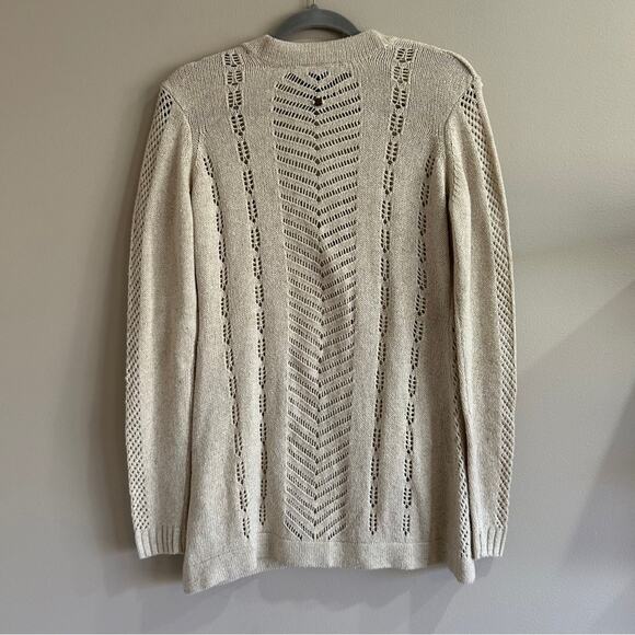 NWT Sherpa Aastha Open Knit Cardigan - Picture 7 of 8